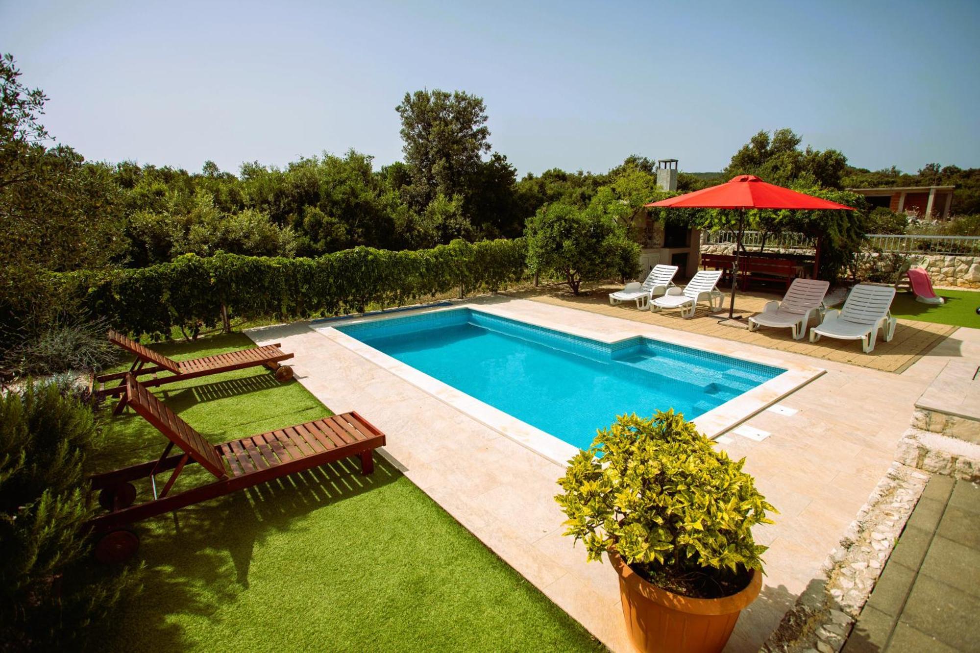 Holiday House Nena With Pool Вінішчє Екстер'єр фото